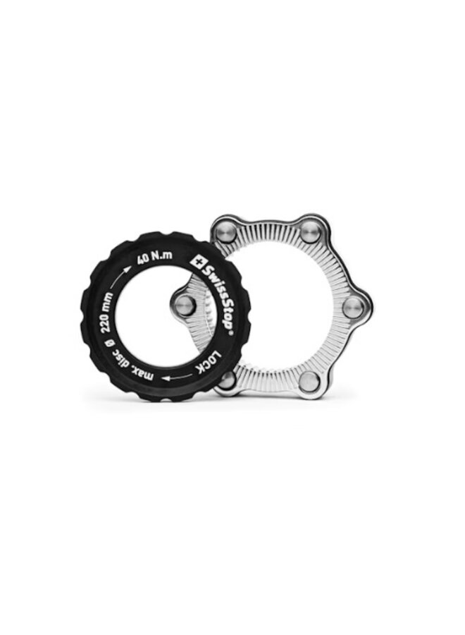 SwissStop, Center Lock Adapter, ISO 6B