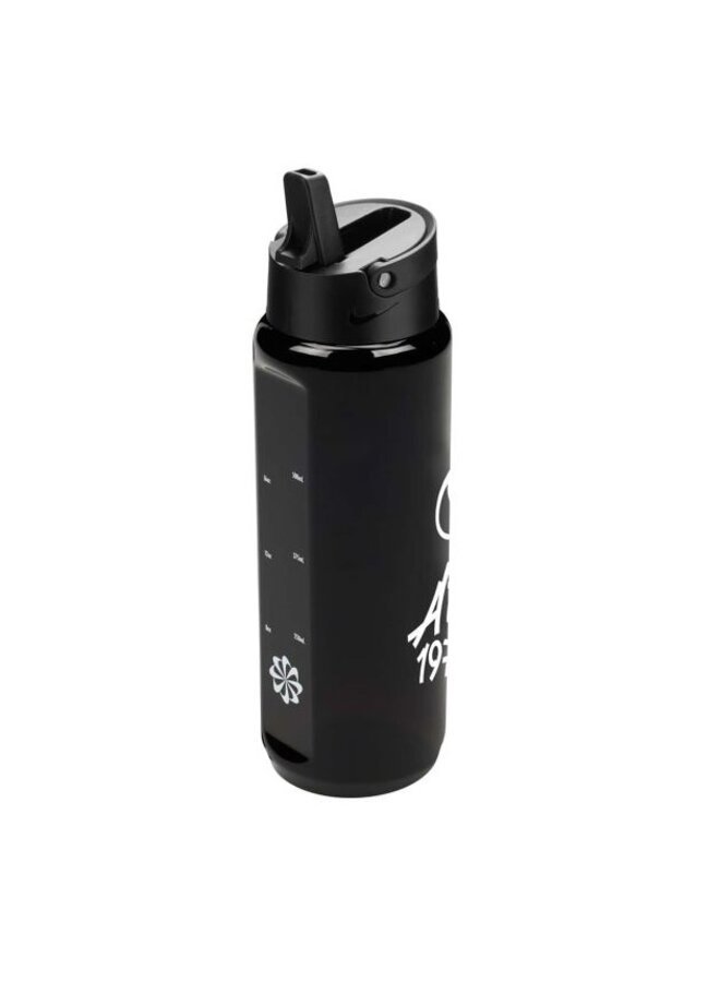 NIKE TR RENEW RECHARGE STRAW BOTTLE 24OZ  GRAPHIC BLACK/MALACHITE