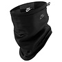 NIKE NECKWARMER REVERSIBLE CLUB FLEECE PRINTED SMOKE GREY/BLACK OSFM