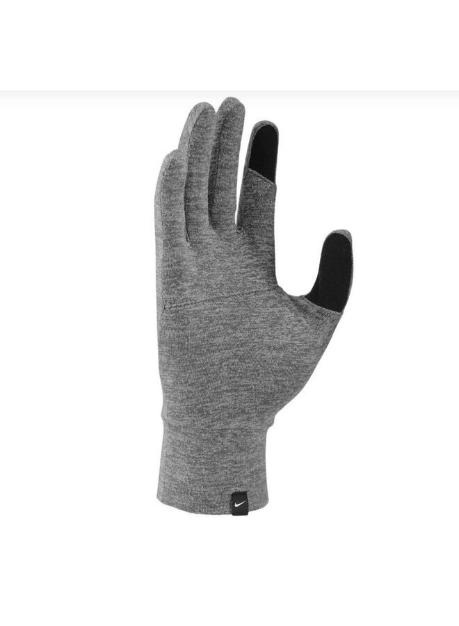 NIKE WOMENS ACCELERATE RUN GLOVE PARTICLE GREY MED