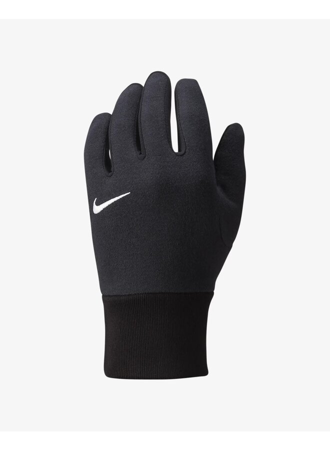 NIKE WOMENS PHOENIX FLEECE GLOVE BLACK/WHITE MED