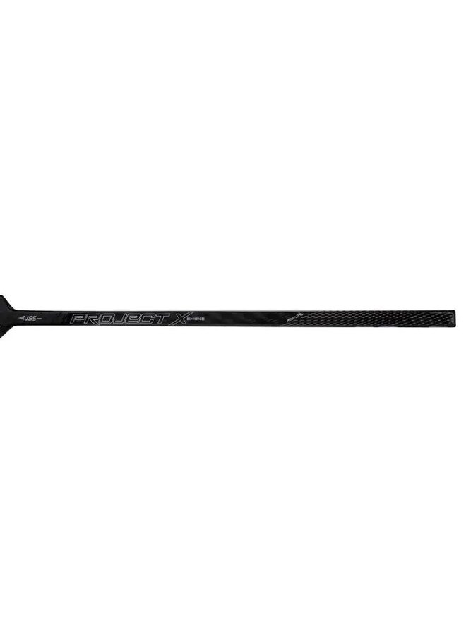 2024 TRUE GSTK PROJECT X SMOKE SR GOALIE STICK BLACK T31 25"