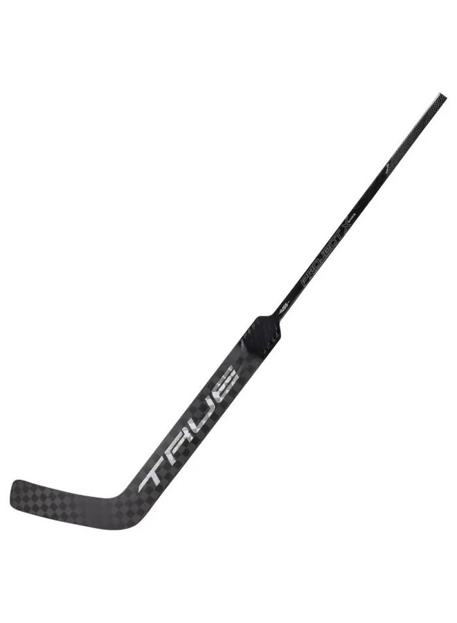 2024 TRUE GSTK PROJECT X SMOKE INTR GOALIE STICK BLACK T31 24"