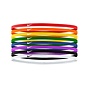 NIKE SKINNY HEADBANDS 8PK BLAZE/SUNLIGHT OSFM