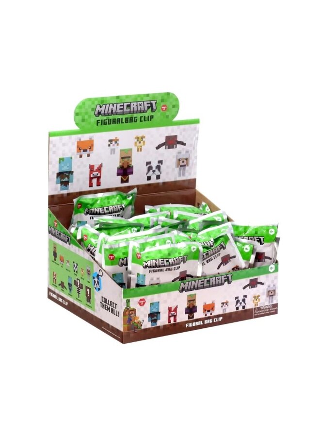 3D FOAM BAG CLIP MISC #2 MINECRAFT EACH