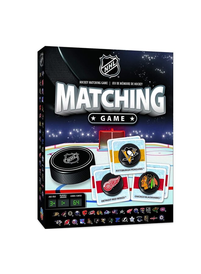 MASTER PIECES NHL MATCHING GAME