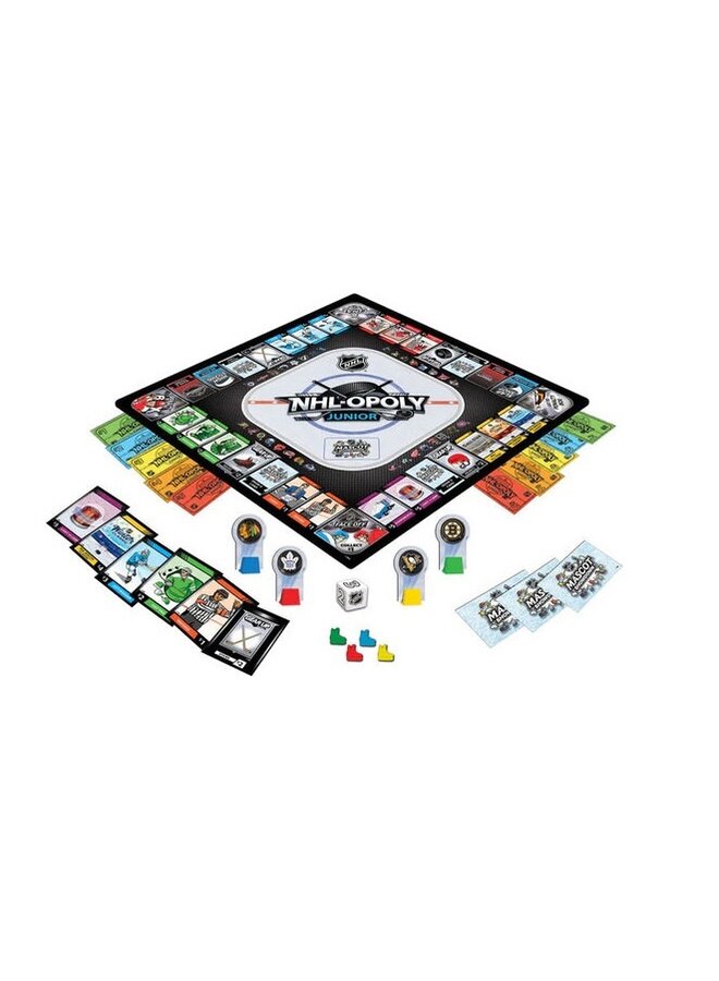 MASTER PIECES NHL - OPOLY JUNIOR BOARD GAME