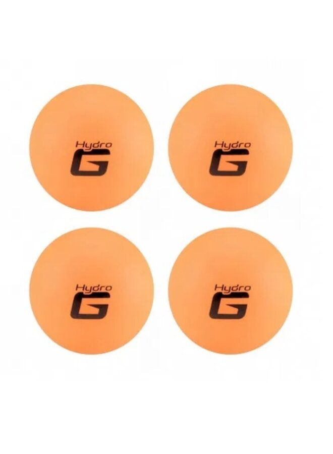 BAUER HYDROG BALL-WARM ORANGE-4PK