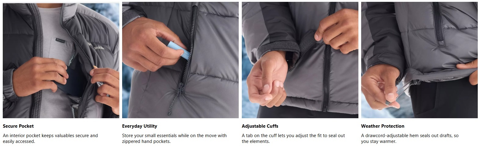 mens columbia jackets