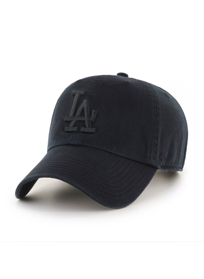 47 BRAND MLB CLEAN UP HAT OSFM BLACK ON BLACK