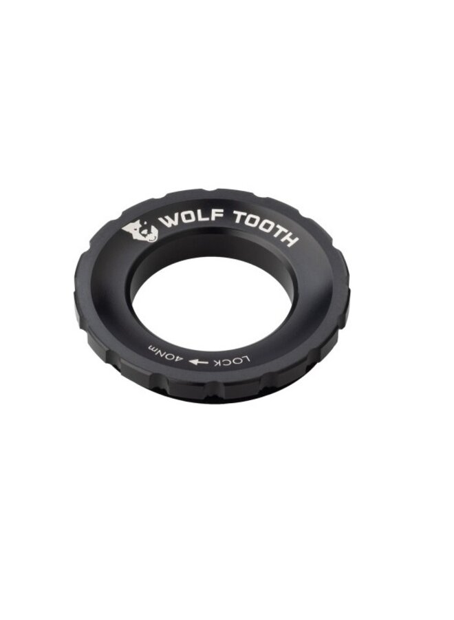 WOLF TOOTH CENTERLOCK ROTOR LOCKRING BLACK