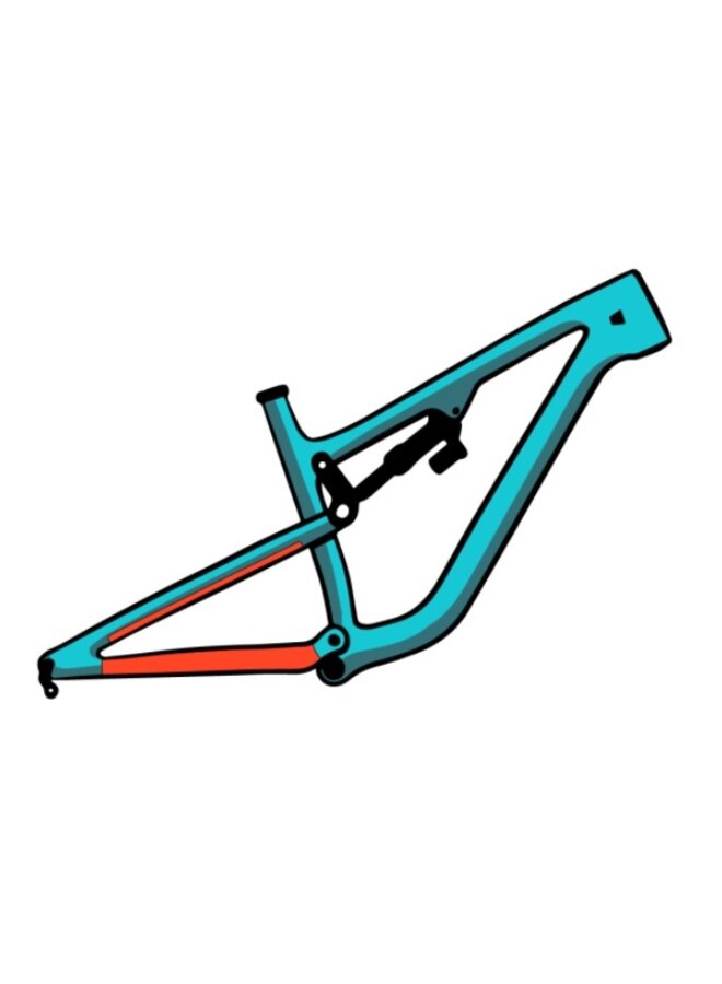 RideWrap, Chainstay Armor, Black