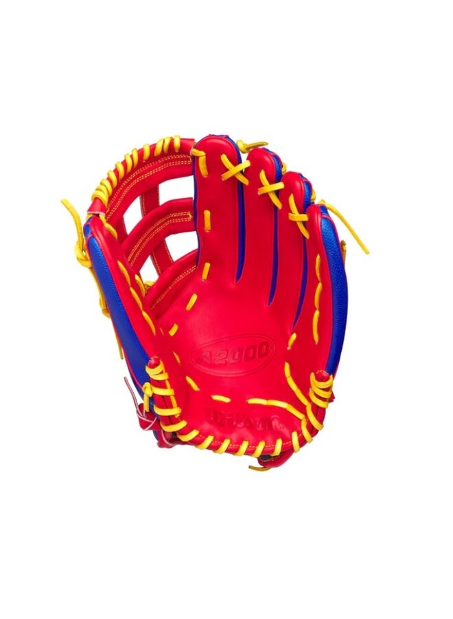 2025 WILSON A2000 PETE CROW 12.75" GLOVE GOTM JAN RED-ROYAL SS
