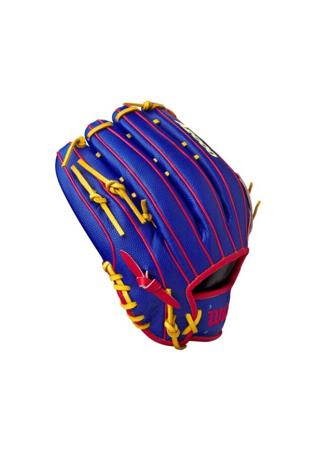 2025 WILSON A2000 PETE CROW 12.75" GLOVE GOTM JAN RED-ROYAL SS
