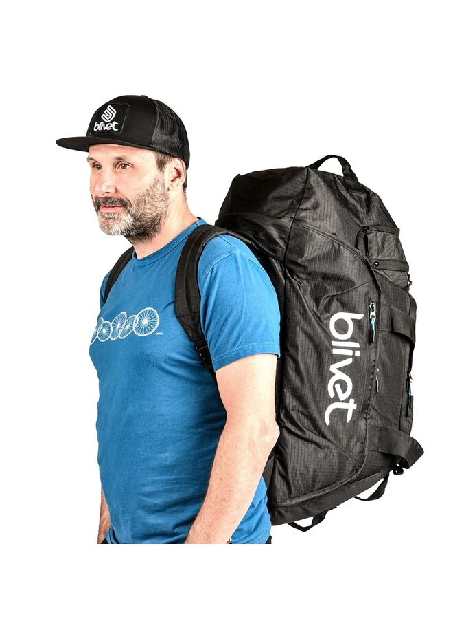 BLIVET STOR 65L DUFFLE BAG BLACK