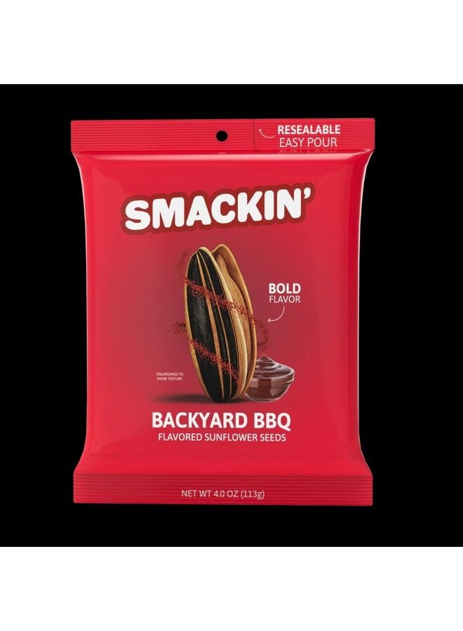 Smackin Sunflower seeds 4OZ 113g