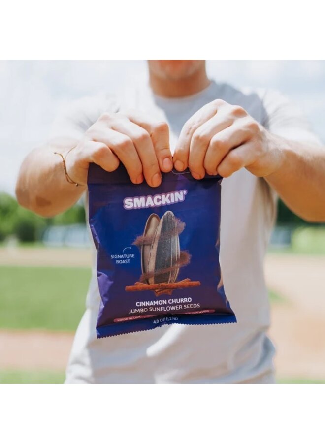 Smackin Sunflower seeds 4OZ 113g