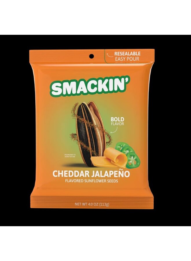 Smackin Sunflower seeds 4OZ 113g