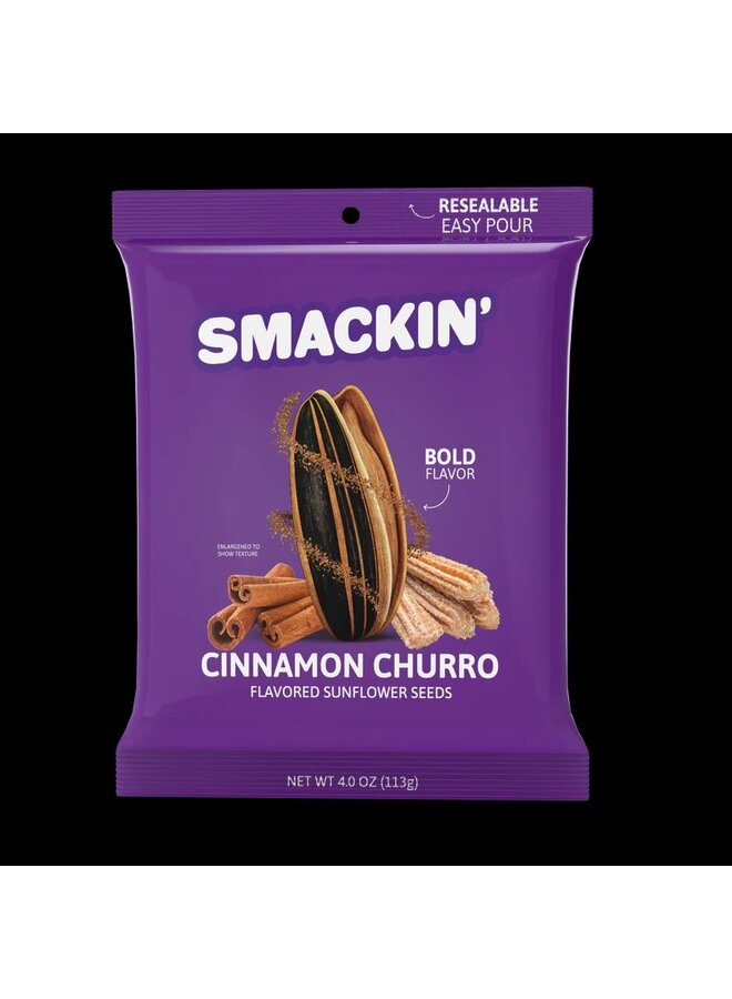 Smackin Sunflower seeds 4OZ 113g