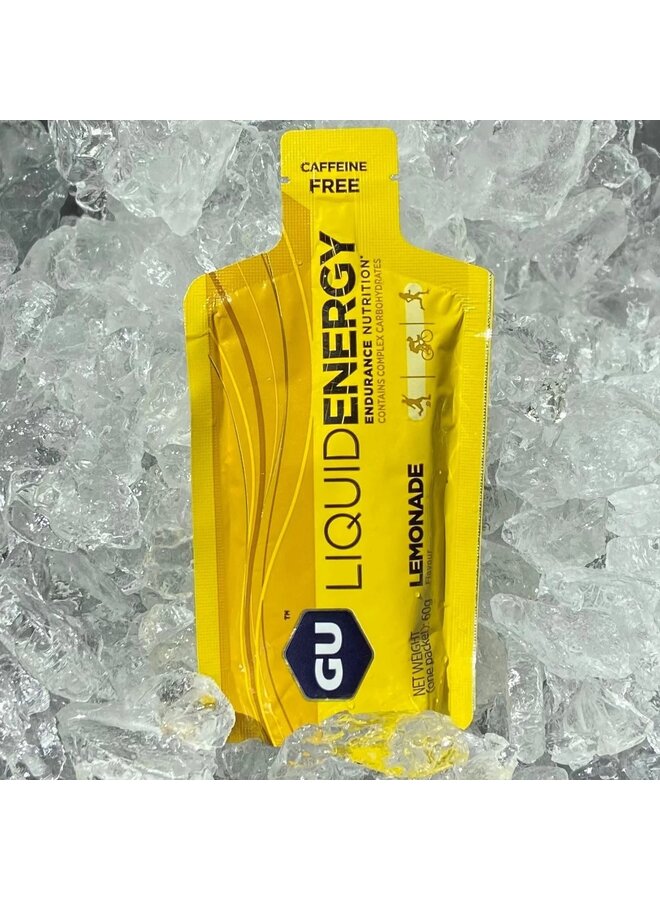 GU ENERGY LIQUID ENERGY LEMONADE NO CAFFINE 60G