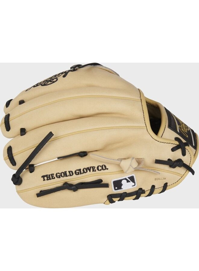 RAWLINGS HOH BASEBALL 2PC WEB GLOVE 11 3/4" RHT CAMEL/BLK