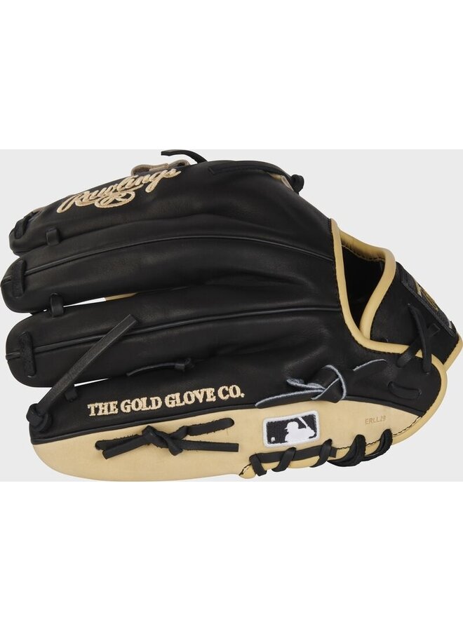 RAWLINGS HOH BASEBALL R2G CONTOUR GLOVE 11 3/4" RHT BLACK/CAMEL