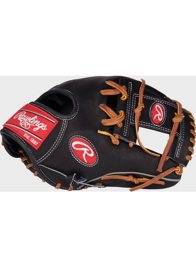 RAWLINGS HOH PRO I-WEB BASEBALL GLOVE 11 1/2" RHT BLACK/TANNED
