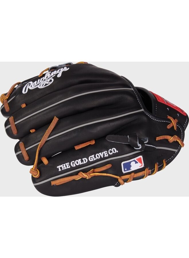 RAWLINGS HOH PRO I-WEB BASEBALL GLOVE 11 1/2" RHT BLACK/TANNED