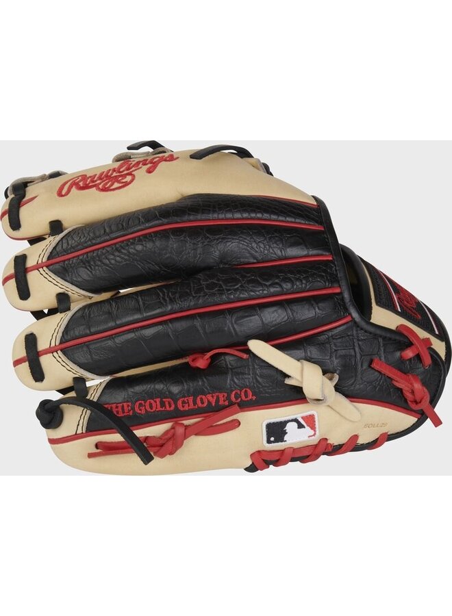 RAWLINGS HOH R2G BASEBALL GLOVE 11 1/2" RHT CAMEL/BLACK/RED
