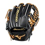 Mizuno Pro, Premium Infielder Baseball Glove, 11.5" GMP-4000R Black
