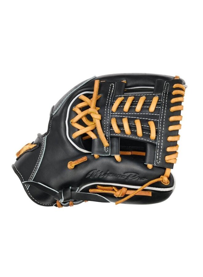 Mizuno Pro, Premium Infielder Baseball Glove, 11.5" GMP-4000R Black