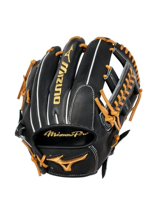 Mizuno Pro, Premium Infielder Baseball Glove, 11.75" GMP-6000R Black