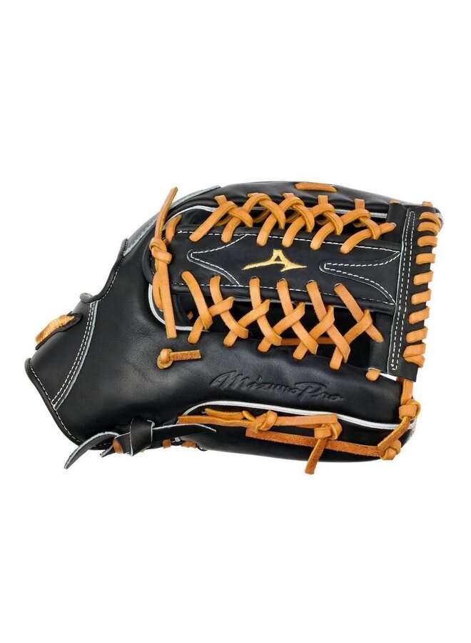 Mizuno Pro, Premium Outfielder Baseball Glove, 12.75" GMP-7100D Black