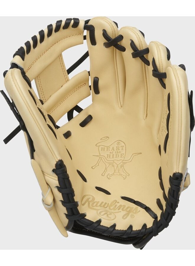 RAWLINGS HOH BASEBALL GLOVE 11 1/2" RHT CAMEL/BLACK