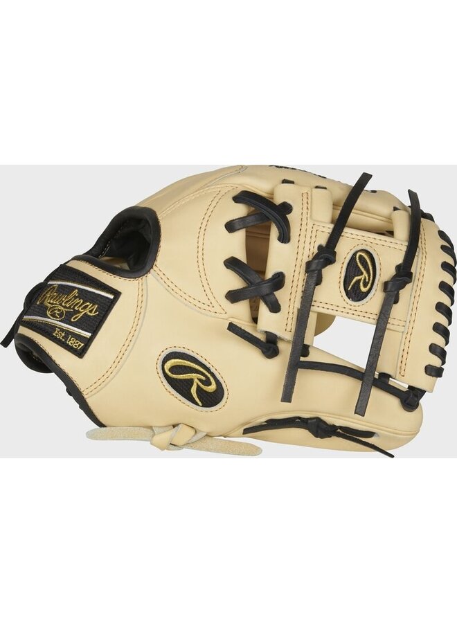 RAWLINGS HOH BASEBALL GLOVE 11 1/2" RHT CAMEL/BLACK