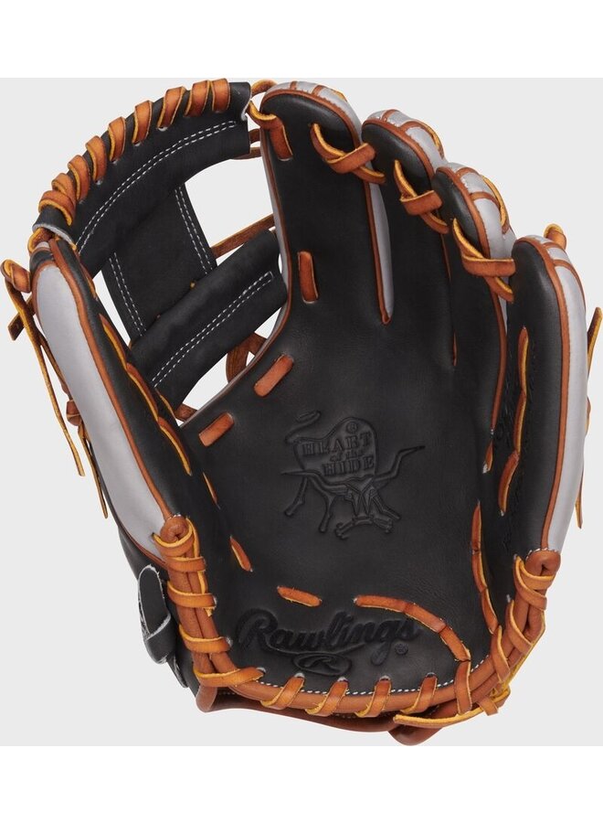 RAWLINGS HOH PRO I-WEB CONTOUR BASEBALL GLOVE 11 1/2" LHT DARK SHADOW/GRAY/TAN