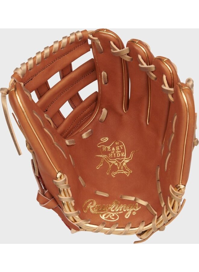 RAWLINGS HOH SIERRA ROMERO FASTPITCH GLOVE 12 " RHT TAN/GOLD