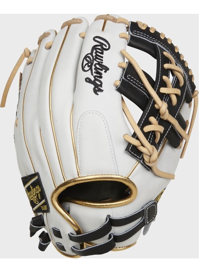 RAWLINGS HOH SOFTBALL GLOVE 12" RHT BLACK/WHITW/GOLD