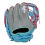RAWLINGS HOH PRO-I WEB SOFTBALL GLOVE 12" RHT GREY/BLUE/GREEN/PINK