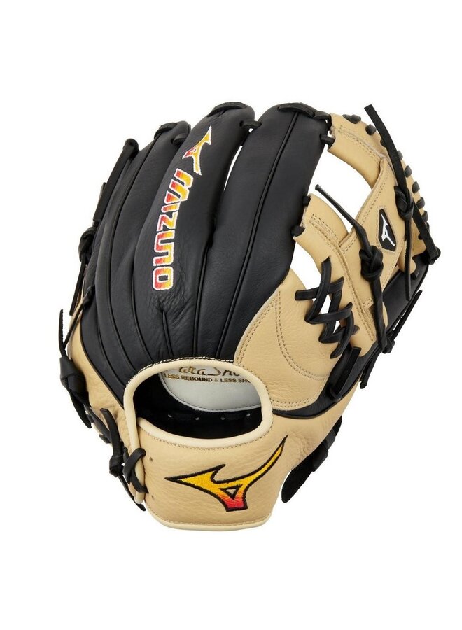 MIZUNO FRANCHISE SERIES INFIELD BASEBALL GLOVE 11.5" BLACK-TAN
