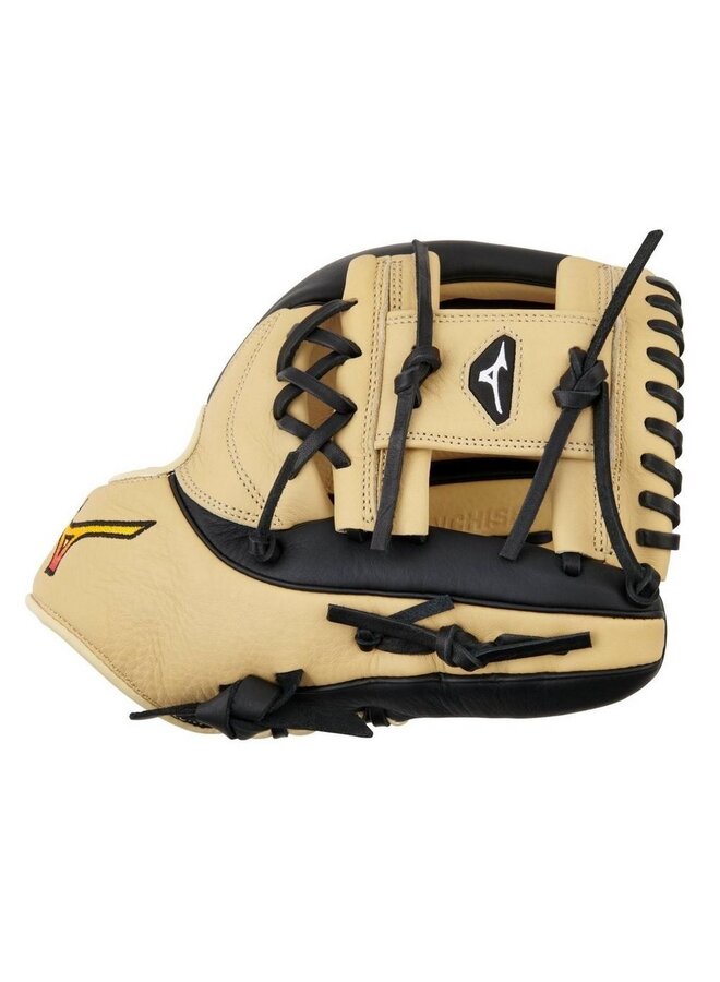 MIZUNO FRANCHISE SERIES INFIELD BASEBALL GLOVE 11.5" BLACK-TAN