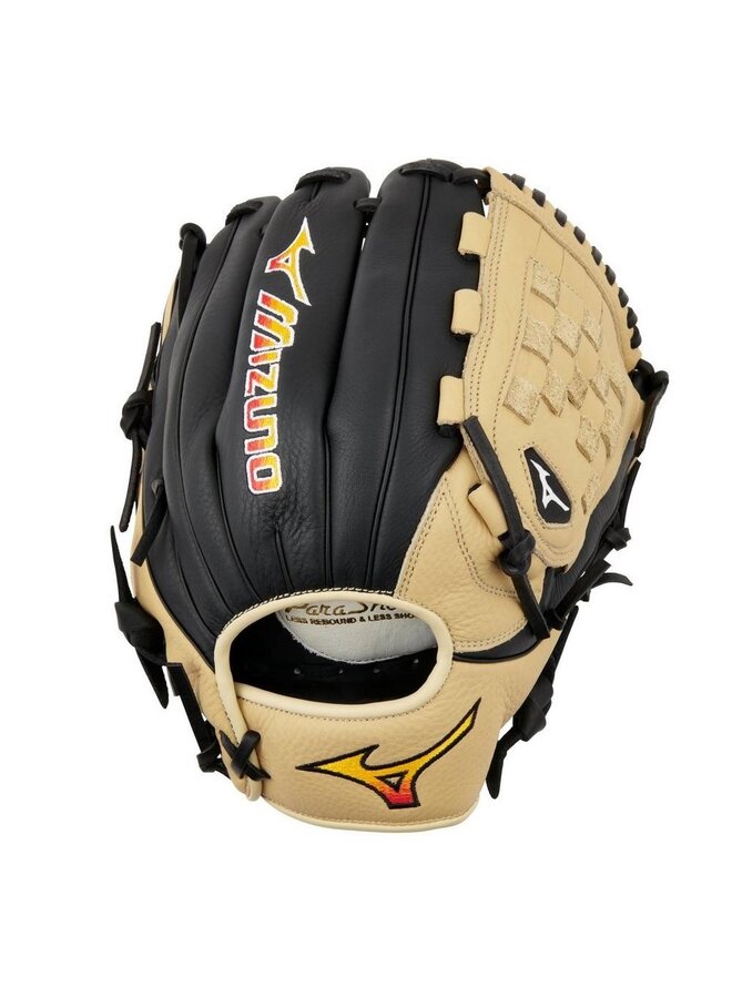 MIZUNO FRANCHISE SERIES INFIELD BASEBALL GLOVE 12" BLACK-TAN