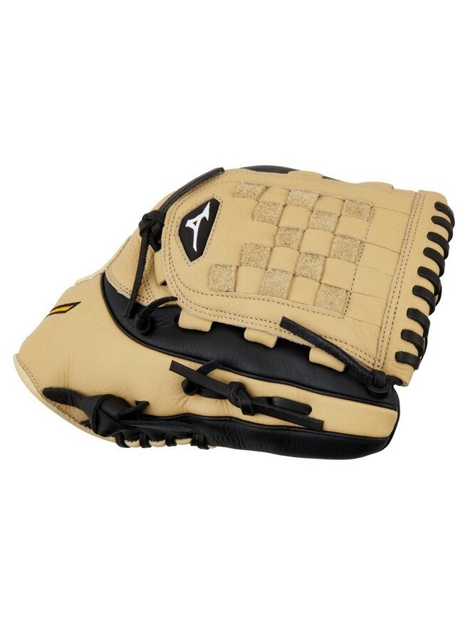 MIZUNO FRANCHISE SERIES INFIELD BASEBALL GLOVE 12" BLACK-TAN