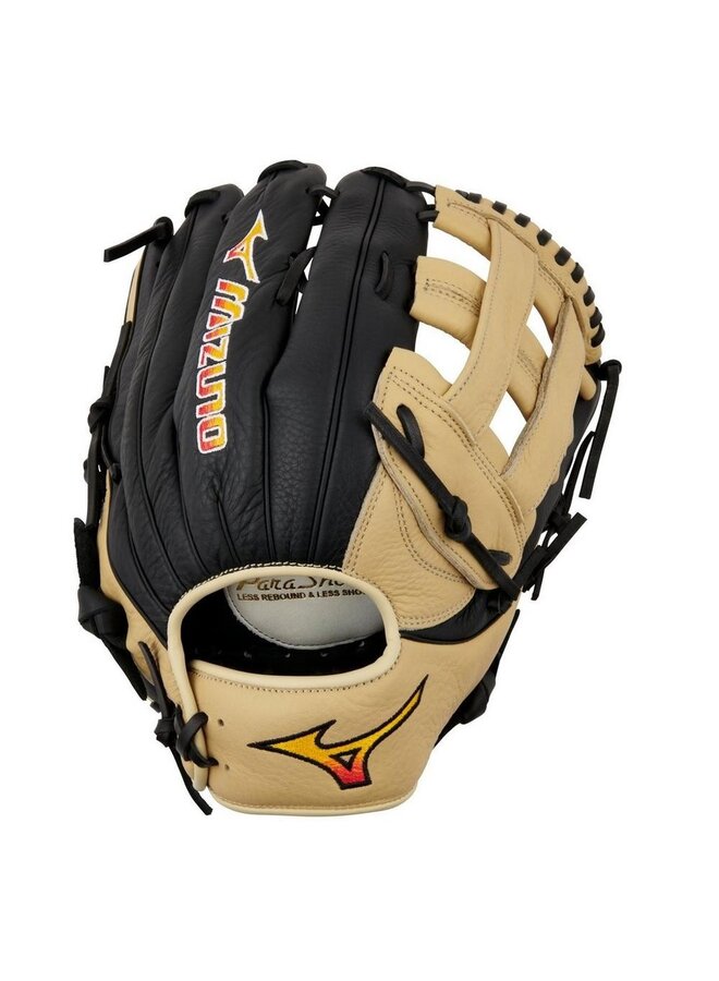 MIZUNO FRANCHISE SERIES INFIELD BASEBALL GLOVE 12.5" BLACK-TAN