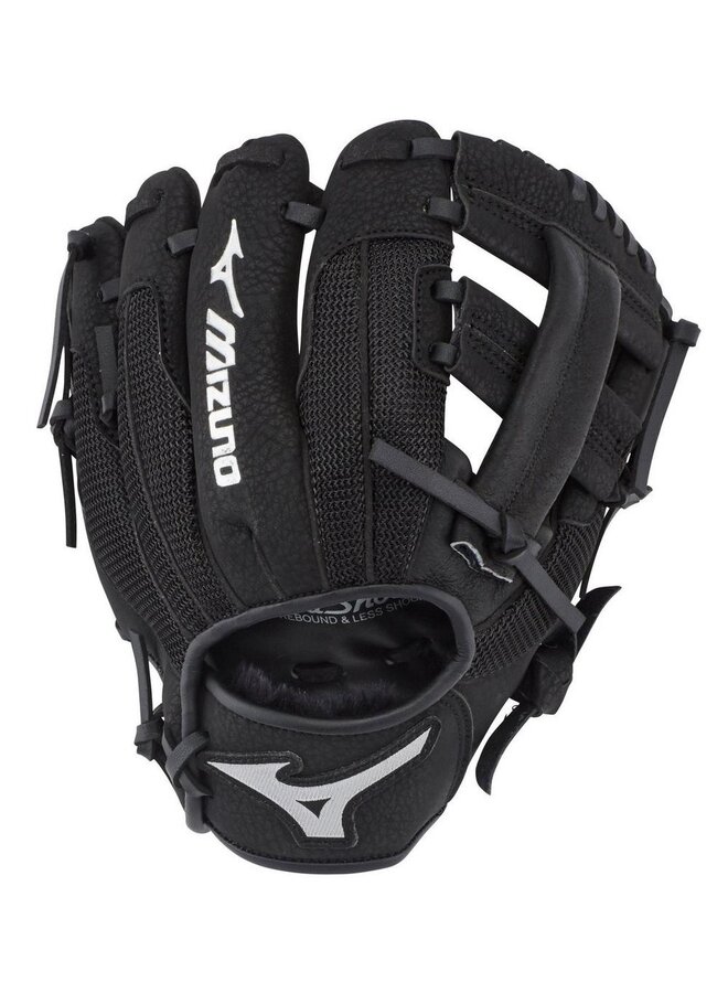 MIZUNO PROSPECT SERIES POWERCLOSE BASEBALL GLOVE 9" BLACK