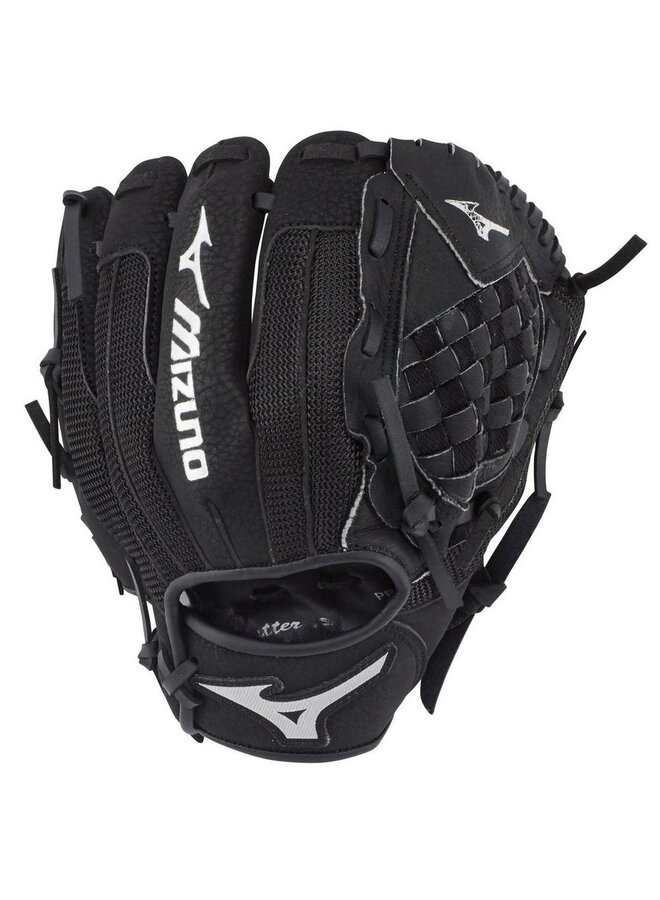 MIZUNO PROSPECT SERIES POWERCLOSE BASEBALL GLOVE 10" BLACK RHT