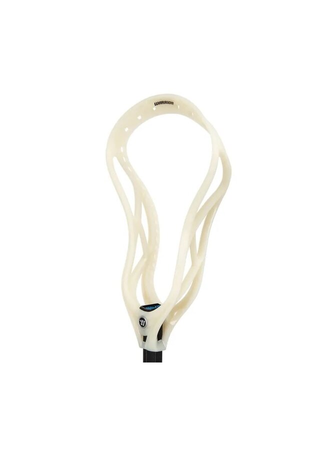 Warrior Evo QX2-D Unstrung Defense Lacrosse Head Natural