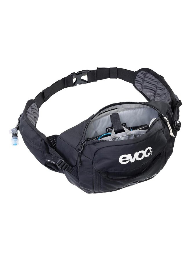 EVOC, Hip Pack 3 + 1.5L Reservoir Included, Hip Pack, 3L, Black