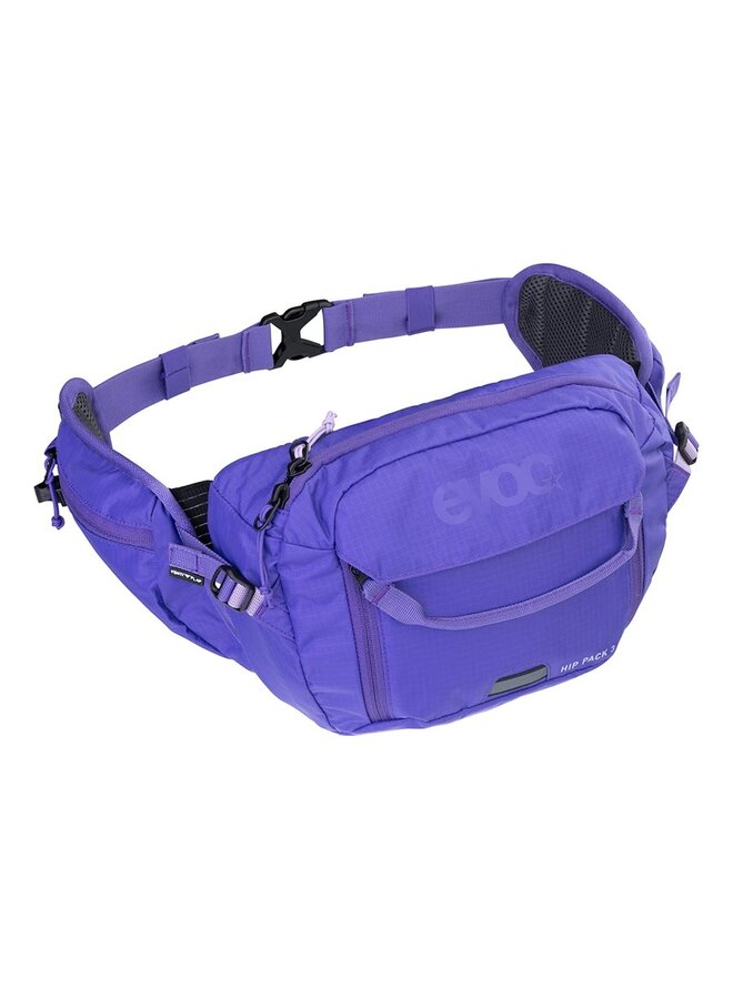 EVOC, Hip Pack 3 + 1.5L Reservoir Included, Hip Pack, 3L,  Violet