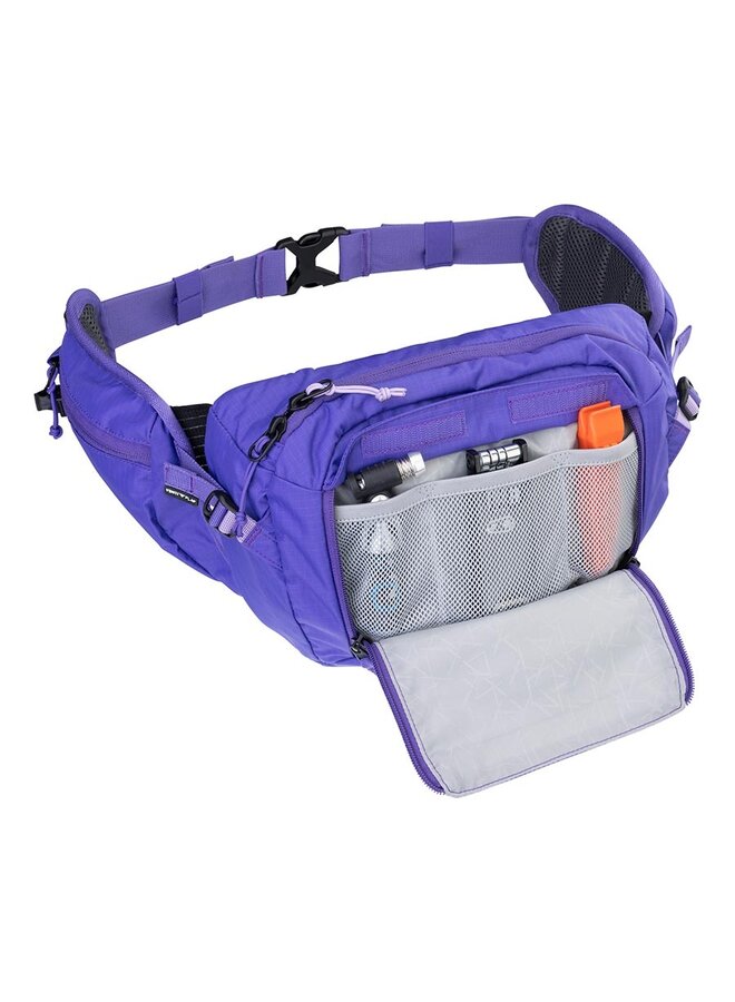 EVOC, Hip Pack 3 + 1.5L Reservoir Included, Hip Pack, 3L,  Violet